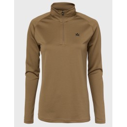 Alaska CoolDry Ws Half Zip Gravel – Funktionsshirt für Damen