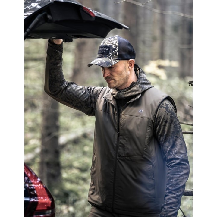 Alaska Active Hunter Ms Vest Night Green — утепленная жилетка