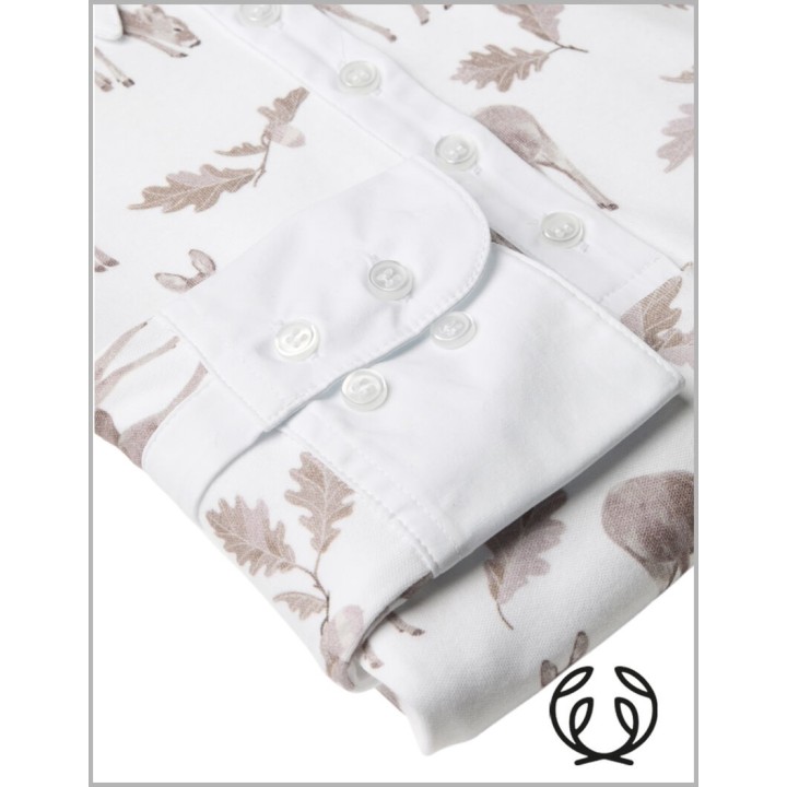 Chevalier Leslie Half Placket Jersey Shirt Women Oh Deer Pink