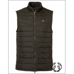 Chevalier Quintin Padded Leather Brown – zateplená kožená vesta