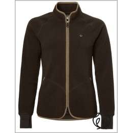 Pax Light Pile Jacket Women Leather Brown – dámska fleecová bunda