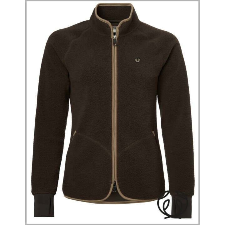 Pax Light Pile Jacket Women Leather Brown – dámská fleecová bunda
