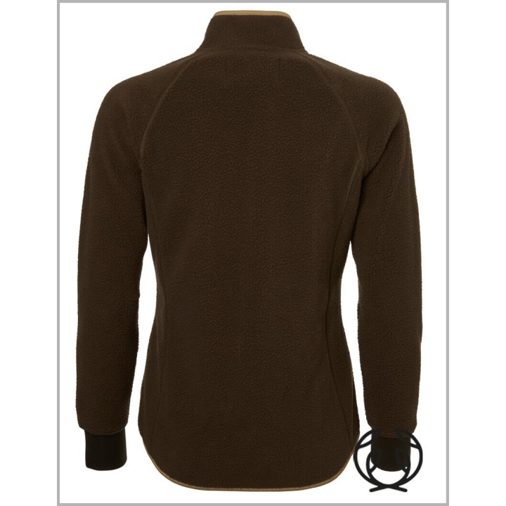 Pax Light Pile Jacket Women Leather Brown – dámská fleecová bunda