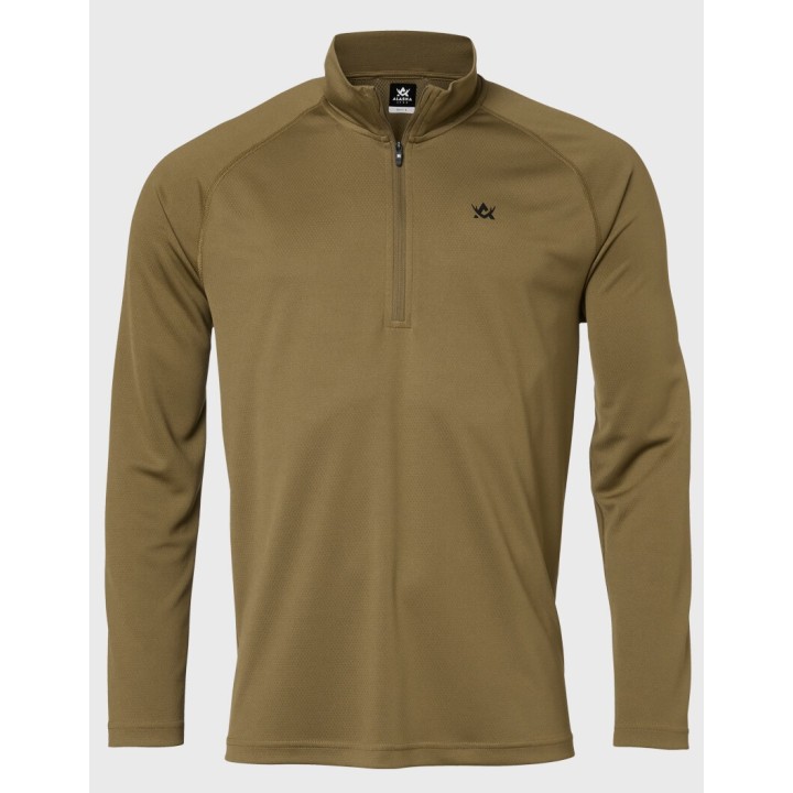 Функциональная футболка Alaska CoolDry Ms Half-Zip Top Gravel