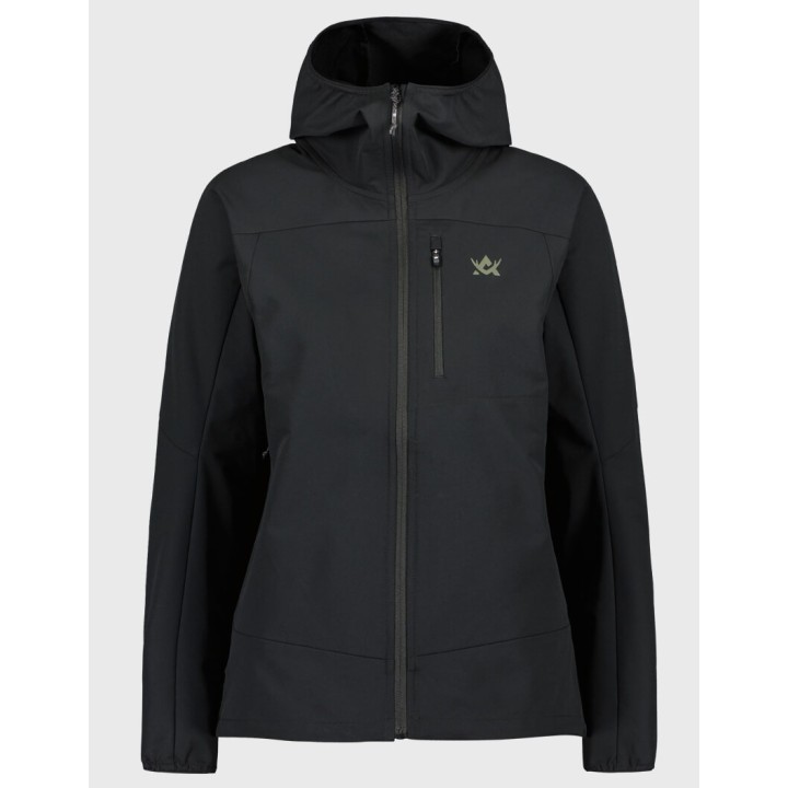 Alaska Chaser Ws Stretch black — женская летняя куртка из софтшелла