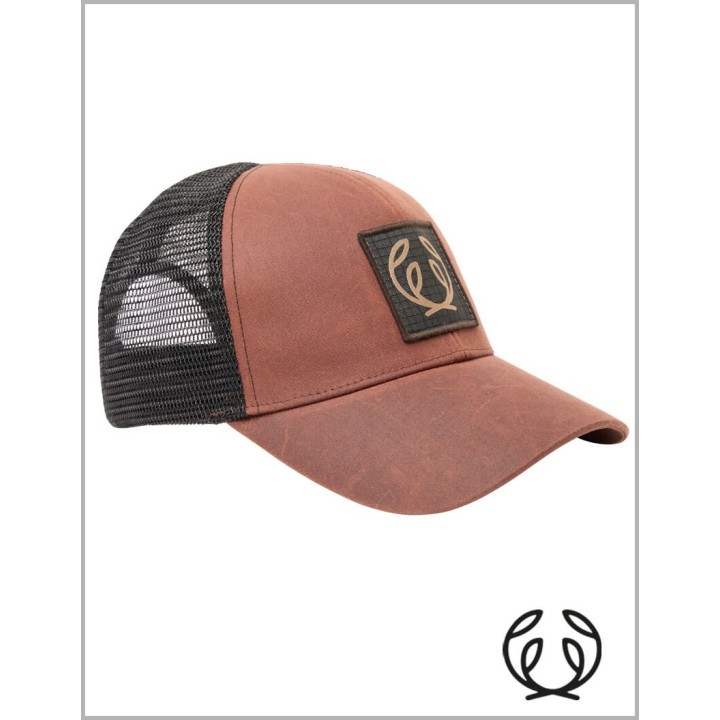 Chevalier Symbol Oiler Cap Burgundy baseball cap
