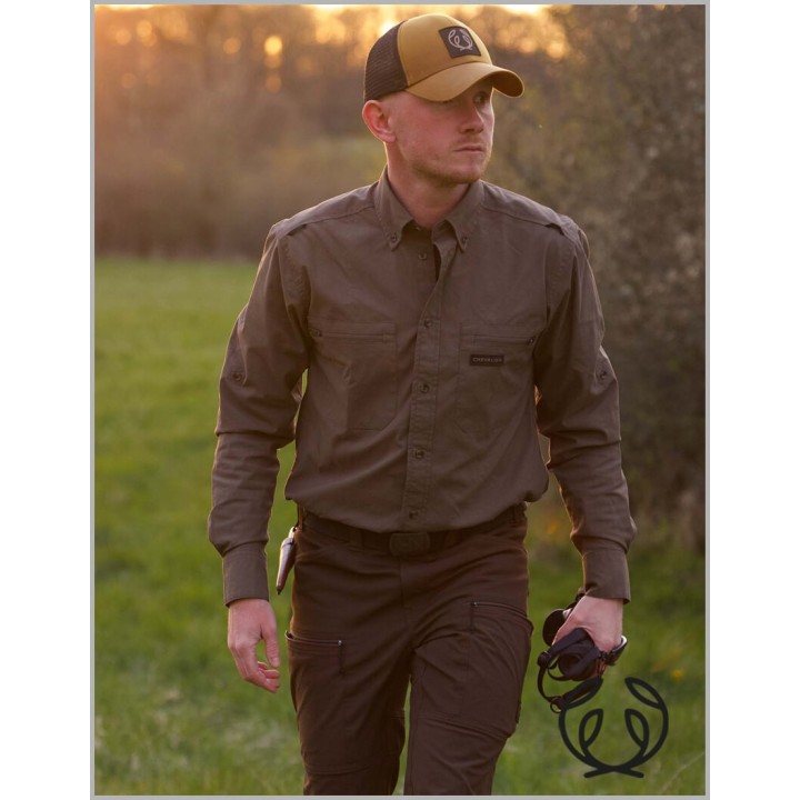 Chevalier Symbol Oiler Cap Golden Oak Baseball Cap