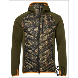 Chevalier Hunter Hybrid Antler Camouflage prešívaná mikina