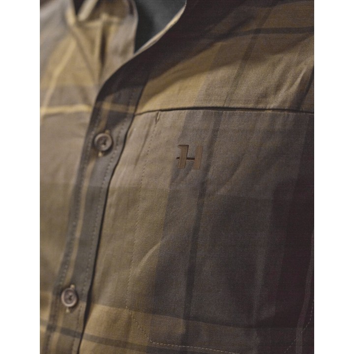 Harkila Chemise Akse vert saule 98 % coton