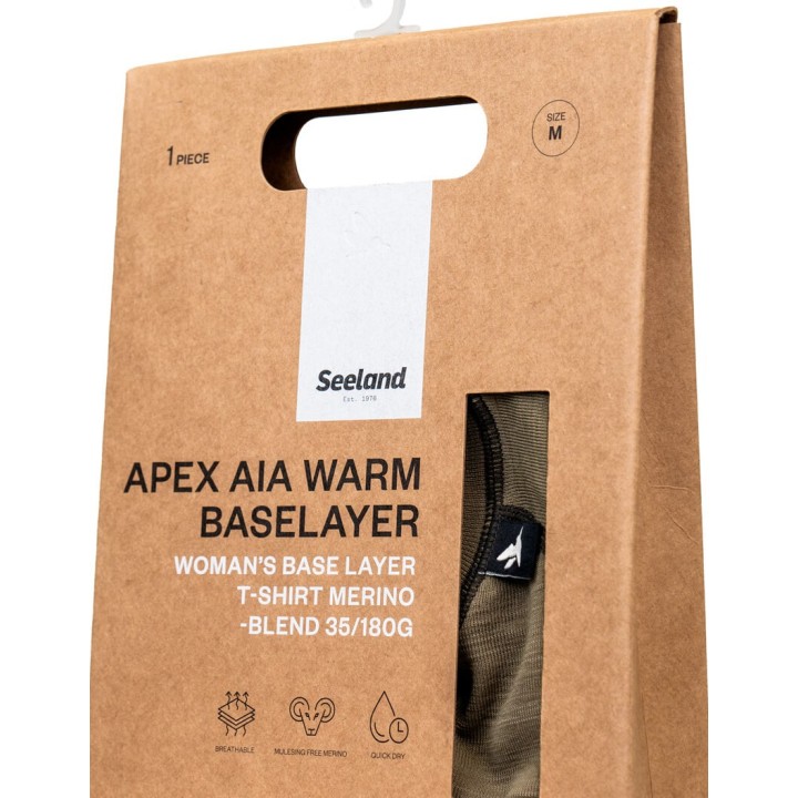 Seeland Apex Aia warm — женская кофта из 35 % мериносовой шерсти