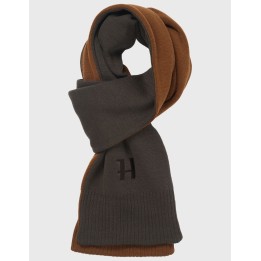 Harkila Szalik dwustronny Shadow brown Rustique clay