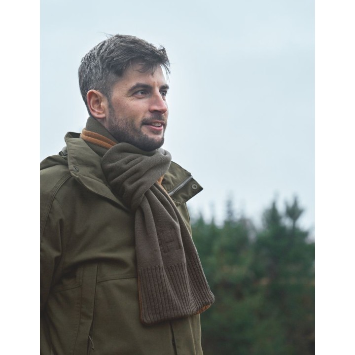 Harkila Szalik dwustronny Shadow brown Rustique clay