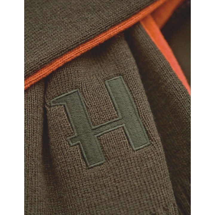 Harkila Obojstranný šál Willow green Orange
