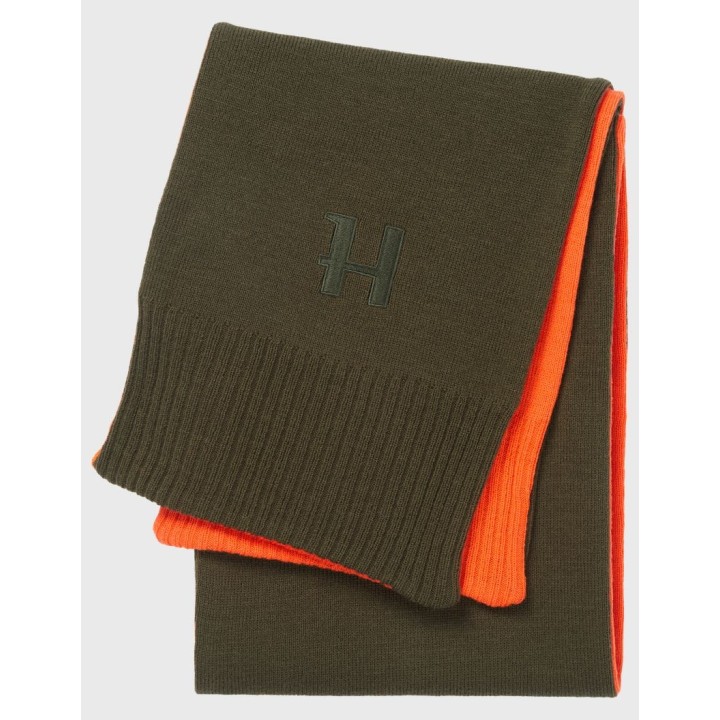 Harkila Obojstranný šál Willow green Orange