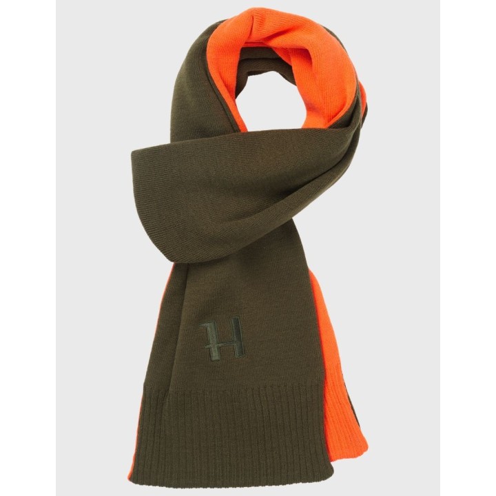 Harkila Obojstranný šál Willow green Orange