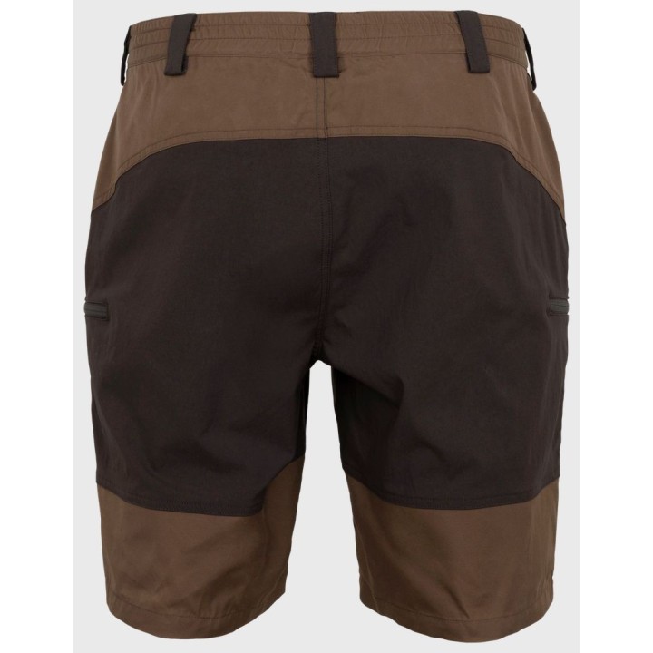 Harkila Fjell Shorts Dark earth Shadow brown – odolné letní šortky
