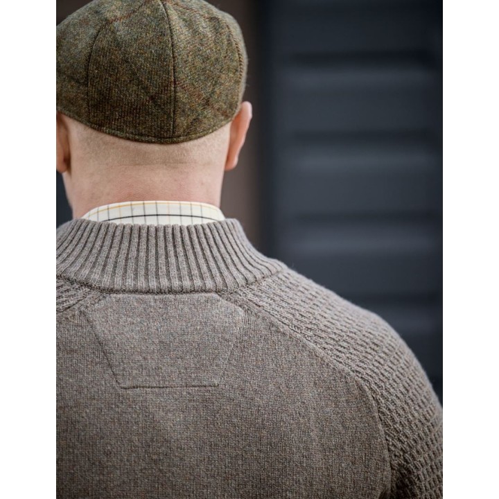 Harkila Vincent Merino Half Zip Pullover Dark sand sweter 100% wełna