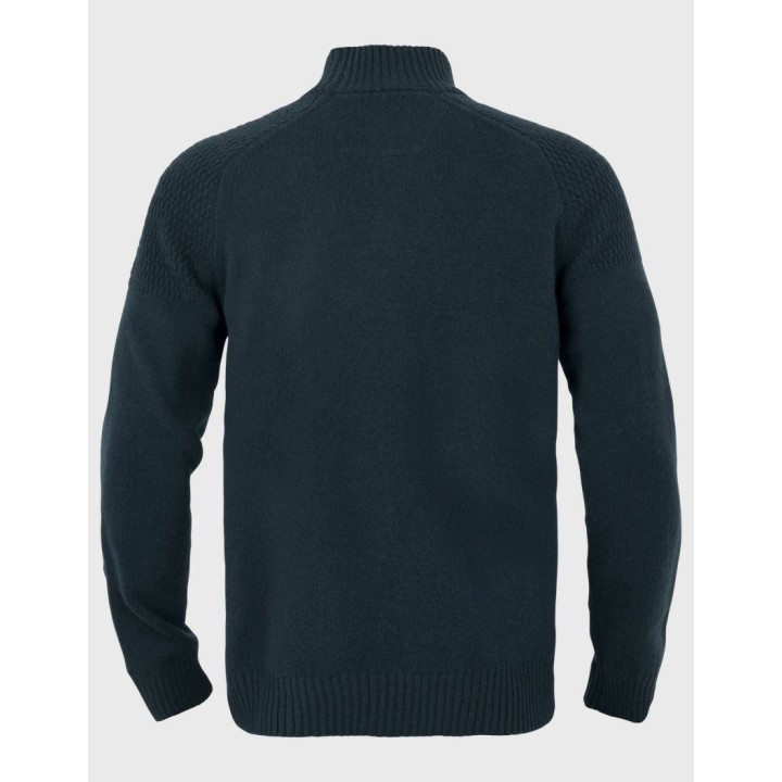 Svetr Harkila Vincent Merino Half Zip Pullover v tmavě modré barvě, 100 % vlna