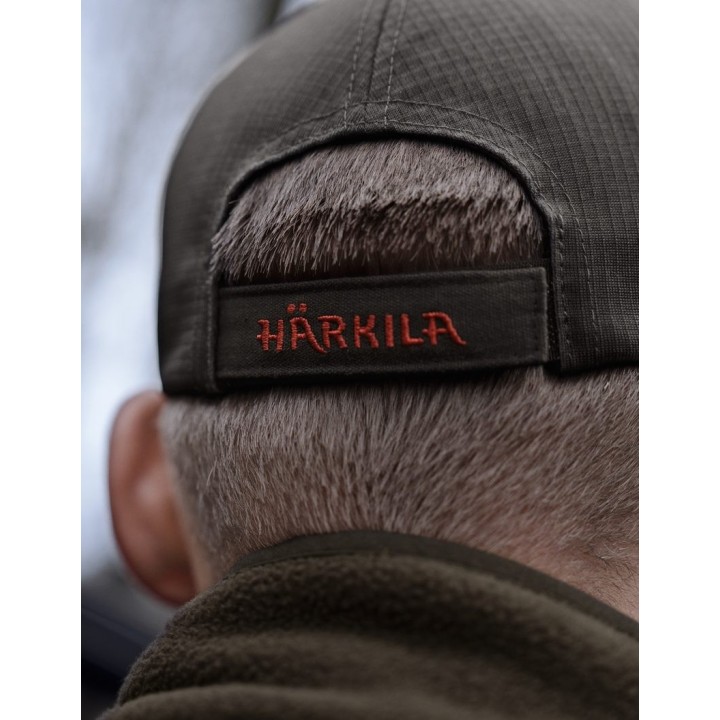 Harkila Logo Cap, Farbe: Shadow Brown – Baseballkappe