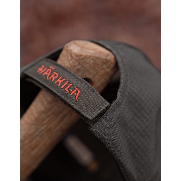 Harkila Logo Cap, Farbe: Shadow Brown – Baseballkappe