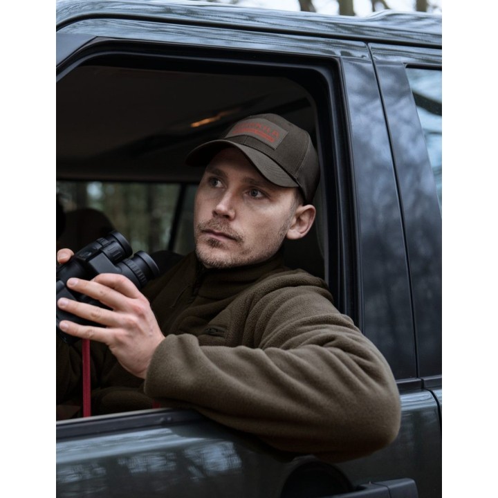 Harkila Logo Cap, Farbe: Shadow Brown – Baseballkappe