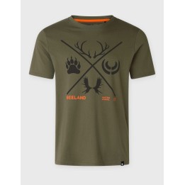 Seeland Big Game Hunter grape leaf koszulka letnia 60% bawełna
