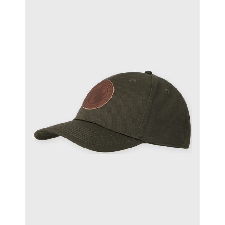 Seeland Marl pine green letnia czapka z daszkiem