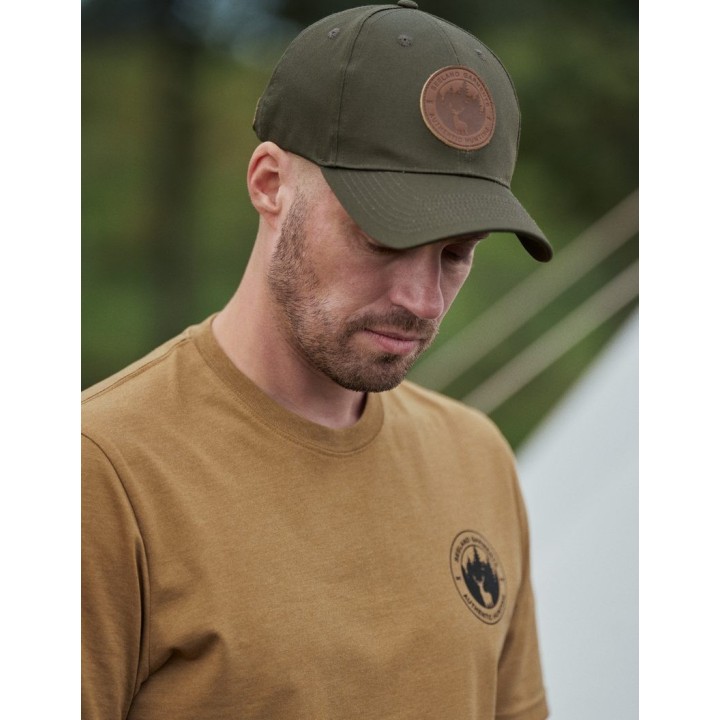 Seeland Marl pine green letnia czapka z daszkiem