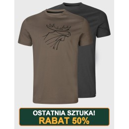 Summer shirts graphic 2-pack brown granite / phantom LARGE SIZES!