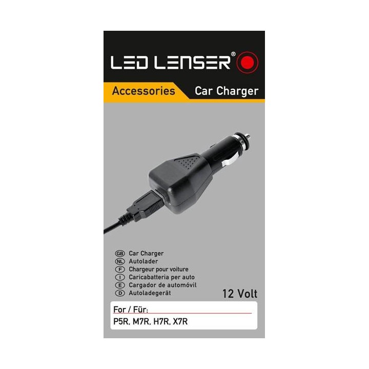 Led Lenser USB autós töltő