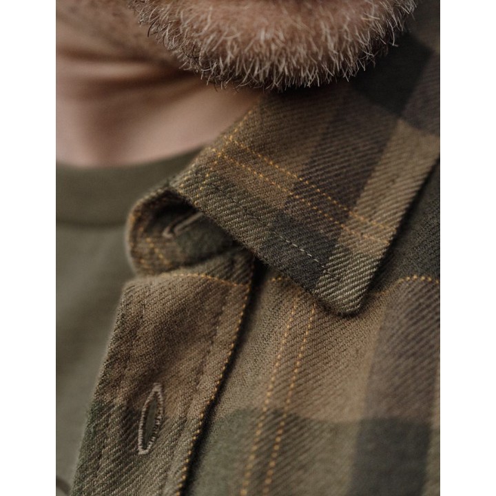 Harkila Asmund Beech Green Check 100% Cotton