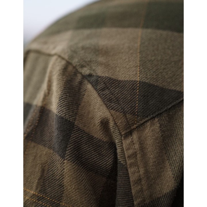Harkila Asmund Beech Green Check 100% Cotton
