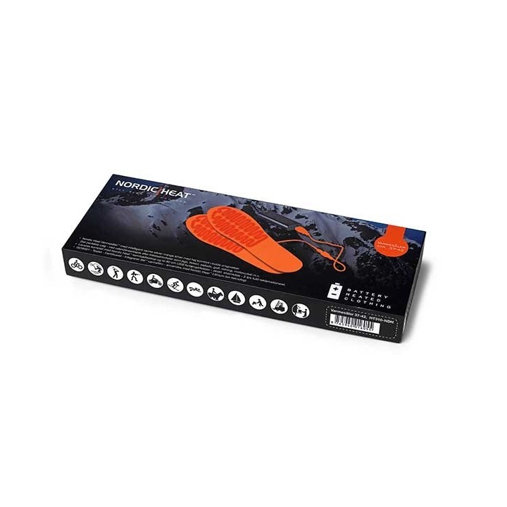 Warming shoe inserts + 2 5000 mAh powerbanks