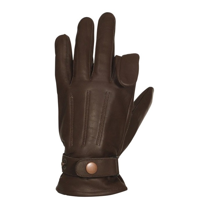 Lederhandschuhe mit Fingerloch