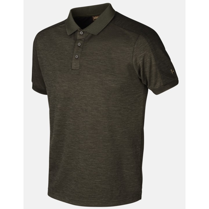 Harkila Tech Polo tričko vrbově zelená ROZMIARY DO 5XL!