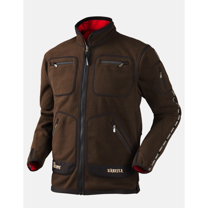 Kamko red/brown - dwustronny polar Windstopper®