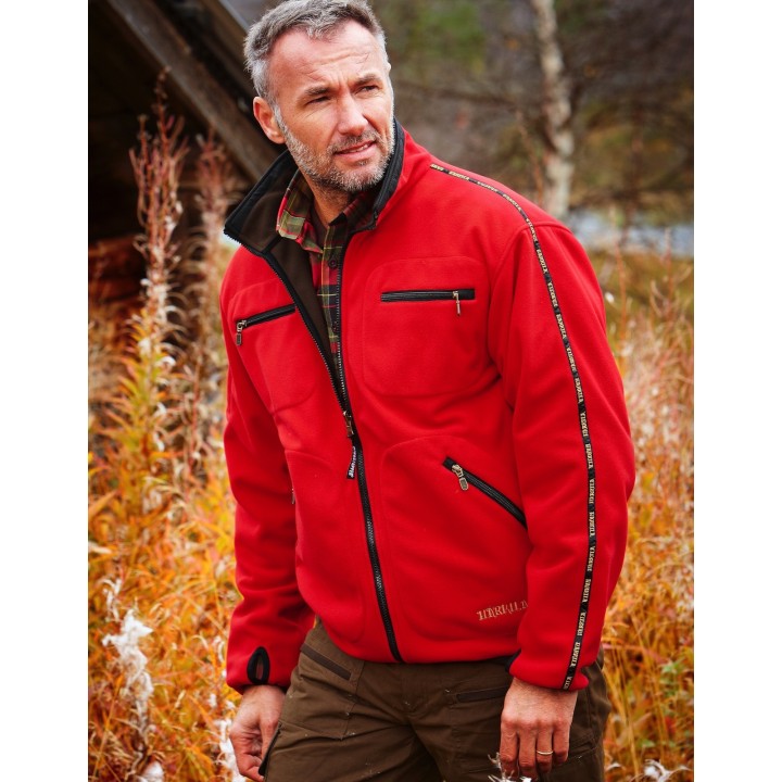 Kamko red/brown - dwustronny polar Windstopper®