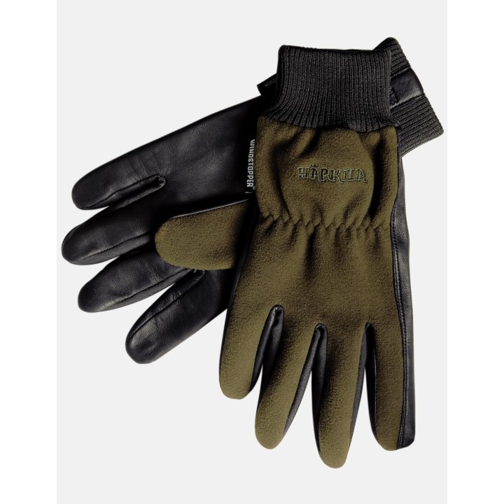 Rukavice Pro Shooter zelené s membránou Windstopper®