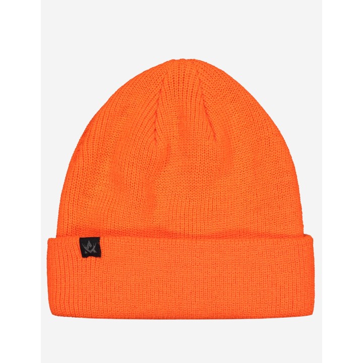 Merino wool cap orange