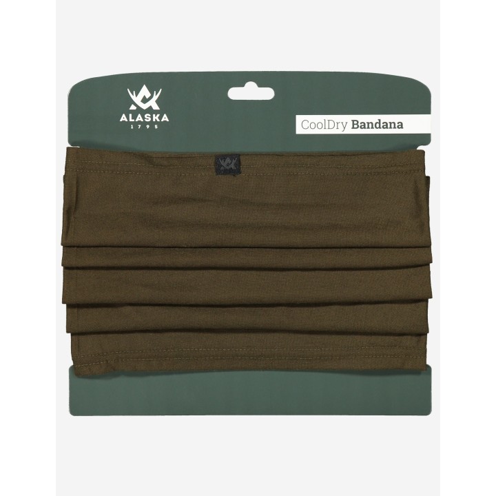 Alaska bandana / neck warmer CoolDry® brown
