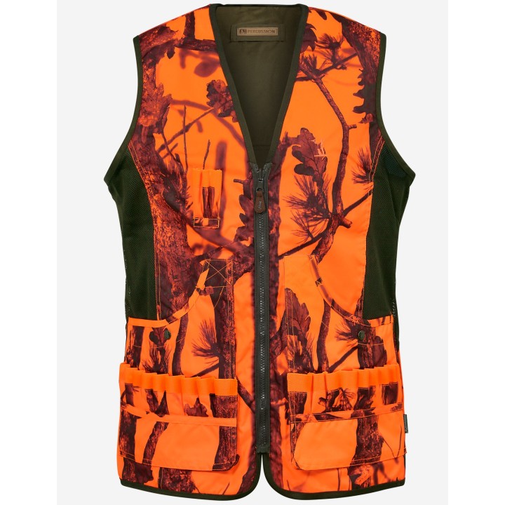 Savane - gilet léger à double face pour la chasse en groupe