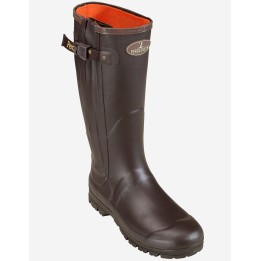 Rambouillet - warme Gummistiefel mit Reißverschluss, 4mm Neopren