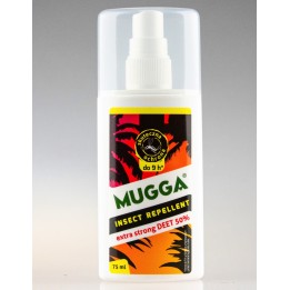 Спрей Mugga 50% DEET 75 мл - средство от насекомых и клещей