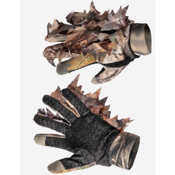 Camo 3D terepszínű szett - pulóver, nadrág, kesztyű
