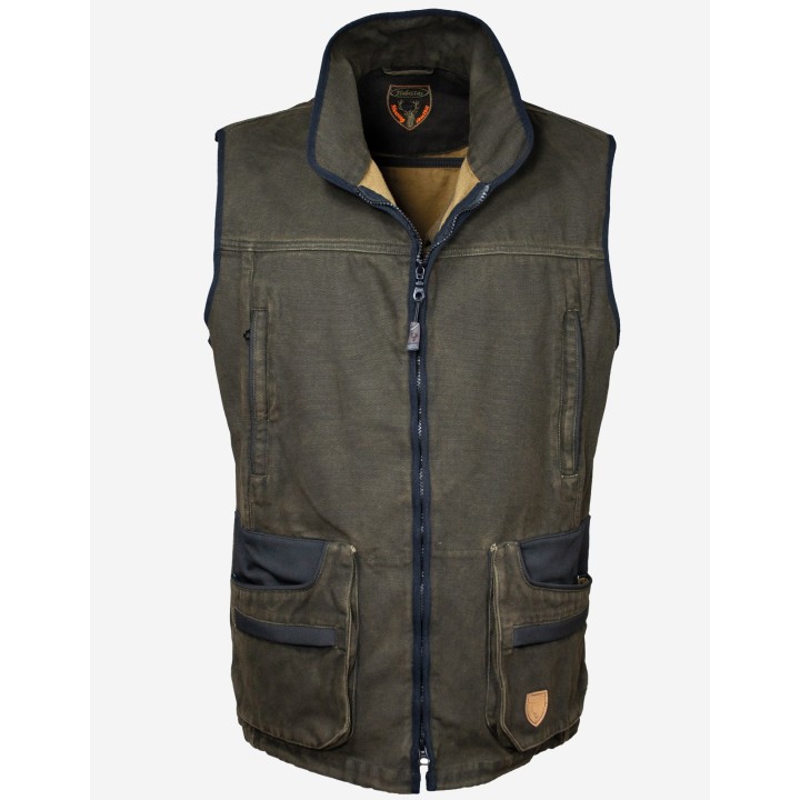 Gilet en toile - en toile de coton épaisse
