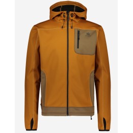 Sniper - tenká strečová letná mikina Alaska rusty orange